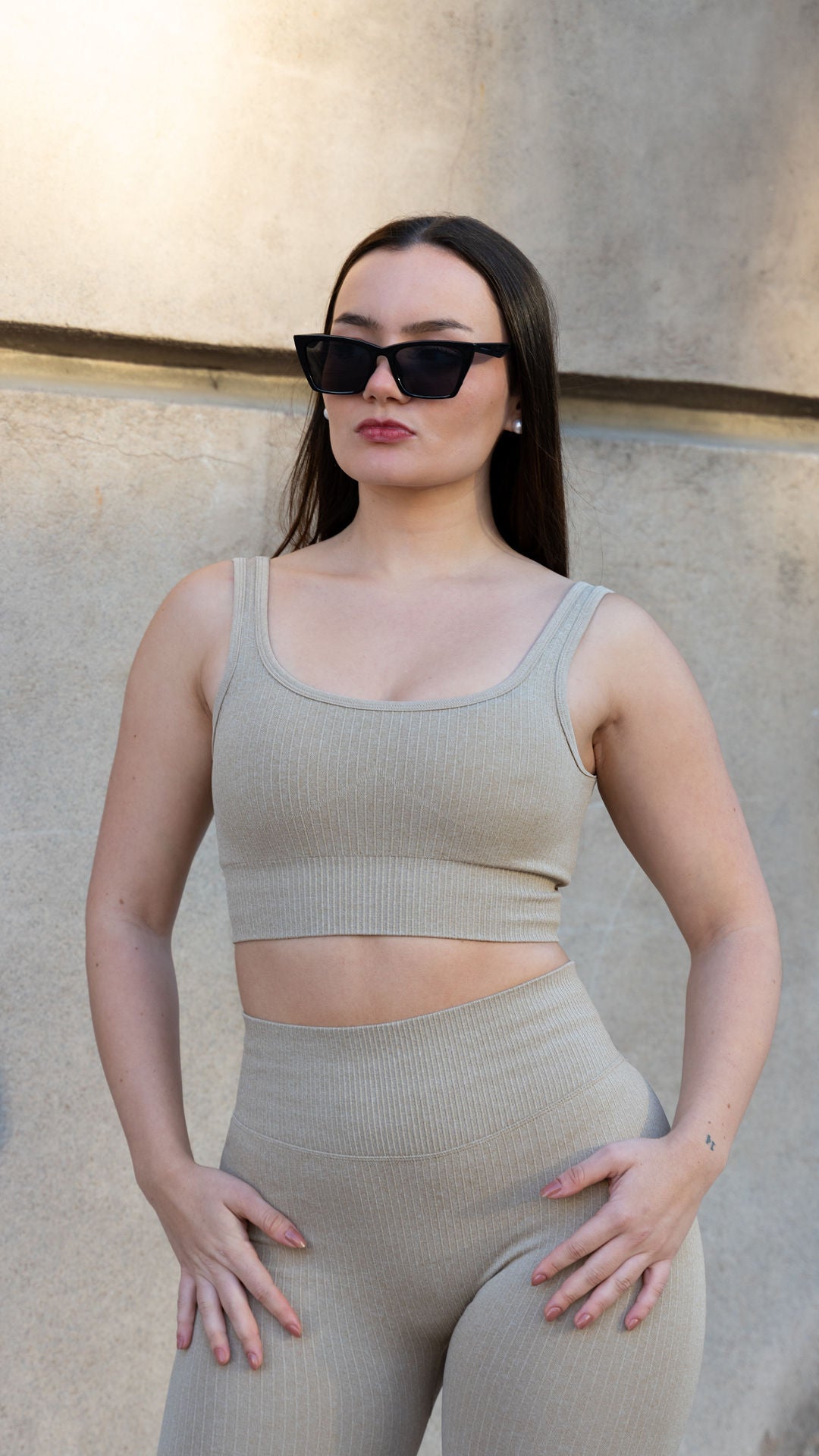 Calza Athena Beige