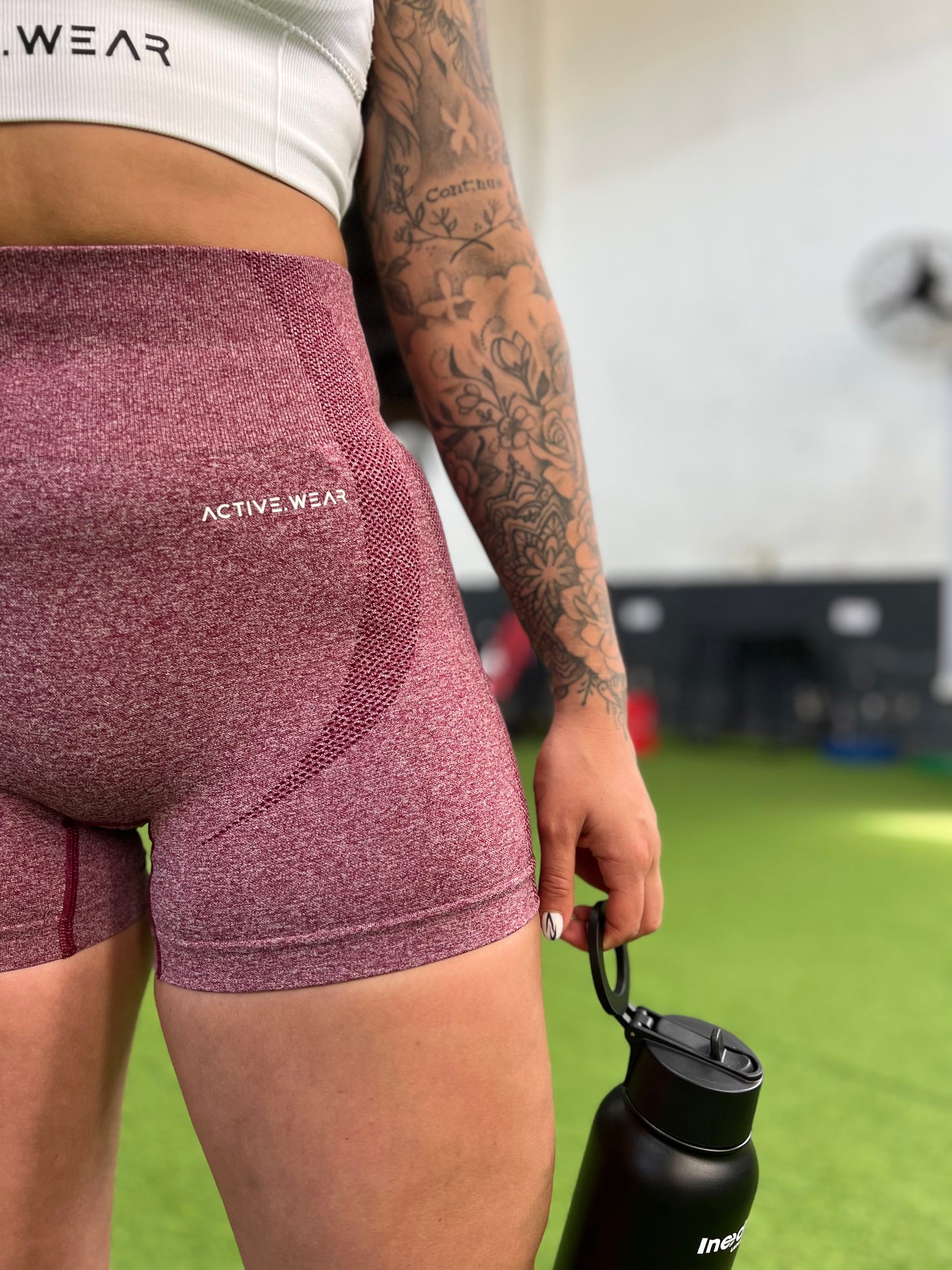 Short Liso Bordo