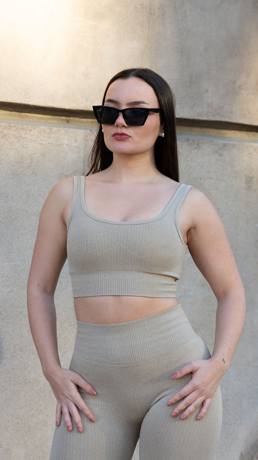 Calza Athena Beige