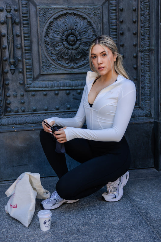 Campera Dry-Fit Blanca
