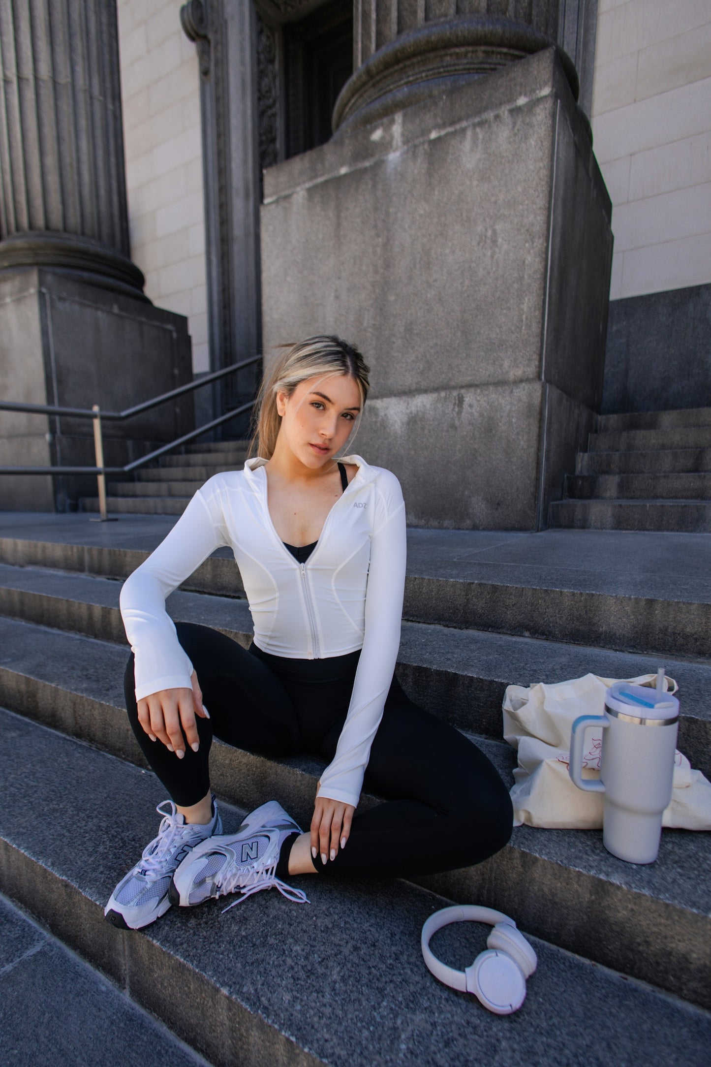 Campera Dry-Fit Blanca